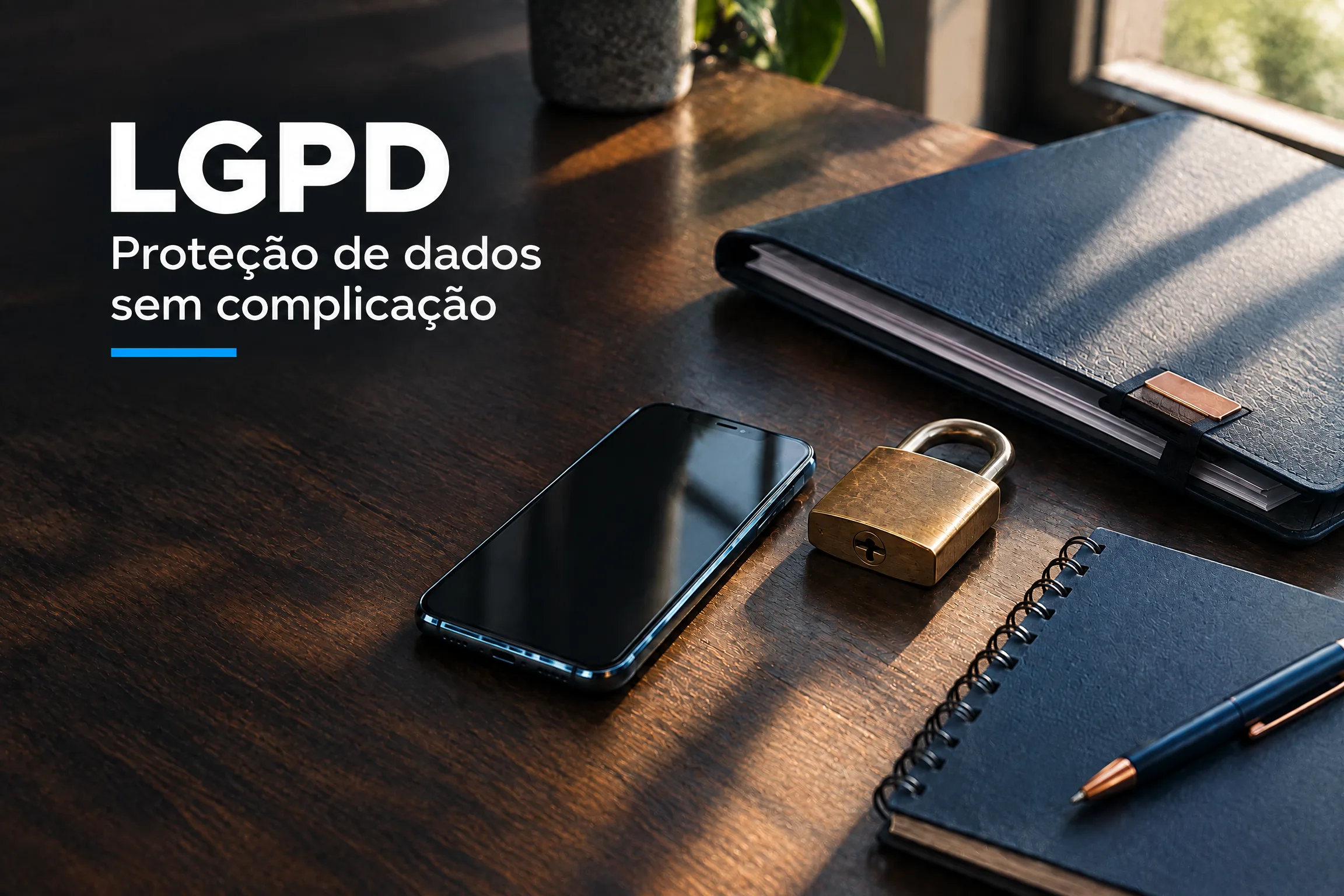 Ilustração do artigo sobre conformidade com a LGPD na prática